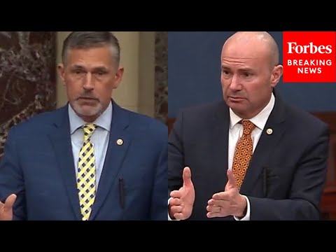 YouTube video thumbnail: Martin Heinrich Blocks Series Of Bills Introduced By Mike Lee–Then He Responds