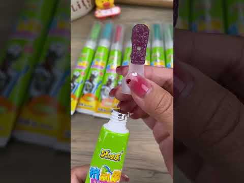 Aha *toothbrush candy #cute to burs