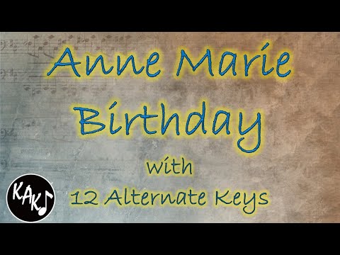 Birthday Karaoke – Anne Marie Instrumental Original Lower Higher Male Key