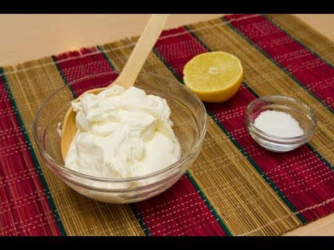 Como Hacer Sour Cream o Crema Agria