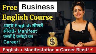 Free Business English Course + Success Manifestation Formula That Works