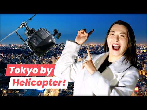 Experience the MOST ROMANTIC Tokyo Helicopter Tour 🚁