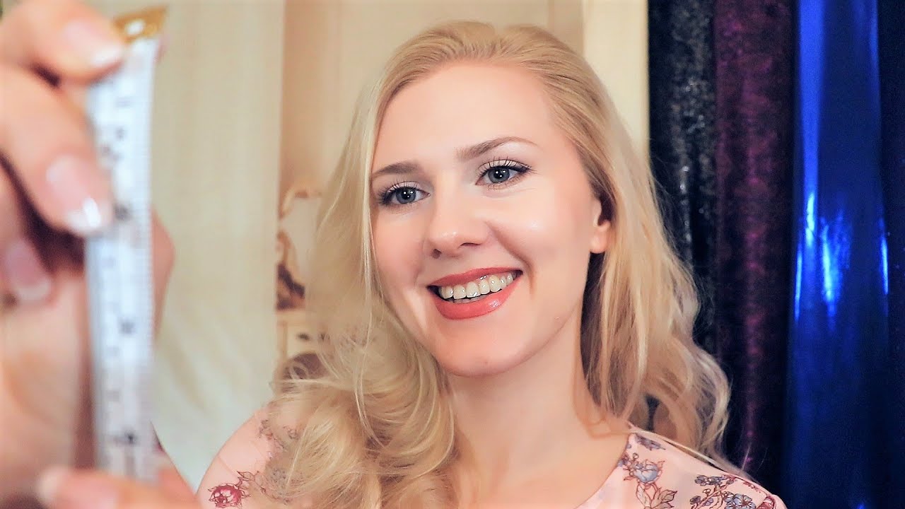 Примерка Выпускного Платья АСМР Замерки Шуршание Russian ASMR