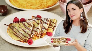 COMO HACER CREPAS | LA MASA MAS FACIL Y RICA| DANI FLOWERS
