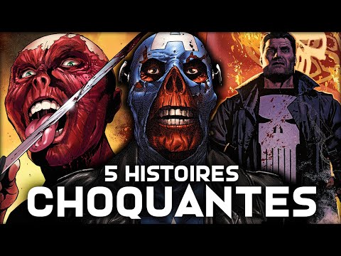 5 HISTOIRES CHOQUANTES de MARVEL ! -18 (ne pas regarder si sensible...)