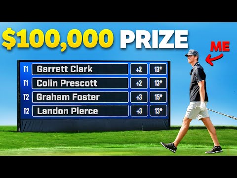 Playing a Pro Golf Tournament for $100k (Intense)