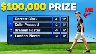 Playing a Pro Golf Tournament for $100k (Intense)