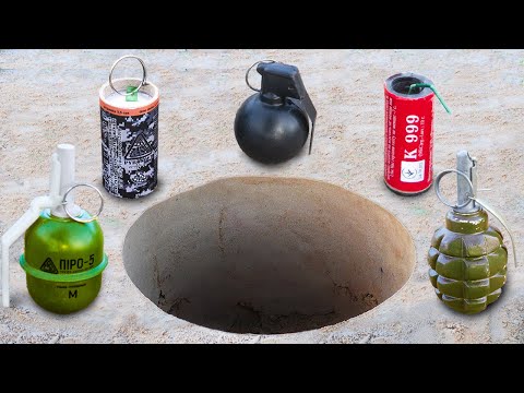 EXPERIMENT : Big Deep Hole And Different Things UnderGround
