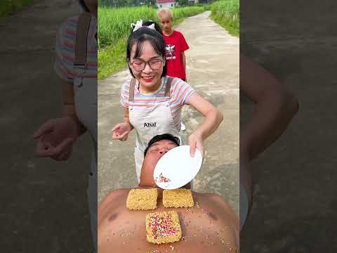 Crazy Way to Eat Noodles 🍜😂