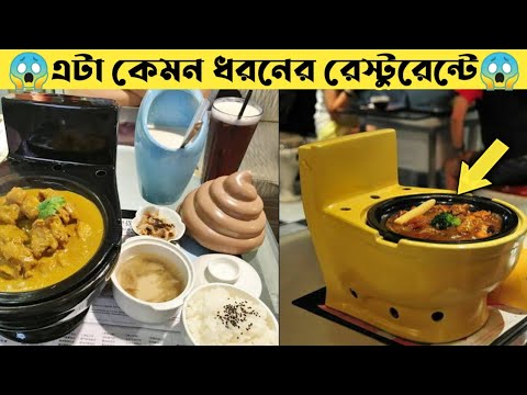 বিশ্বের সবচেয়ে অদ্ভুত রেস্টুরেন্ট | Just For Fun | Mayajaal || মায়াজাল || PinikPi #Shorts