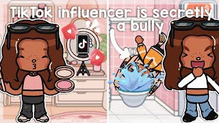 TikTok Influencer Is Secretly a BULLY 😱💔 | *with voice* | Toca Boca Roleplay