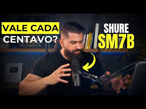 Por Que o Shure SM7B É o Queridinho dos Podcasters? Unboxing e Minhas Impressões!