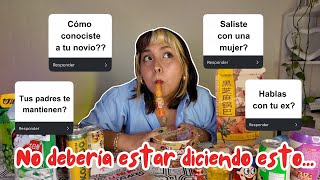 Respondo TODO mientras como snacks raros 🫠