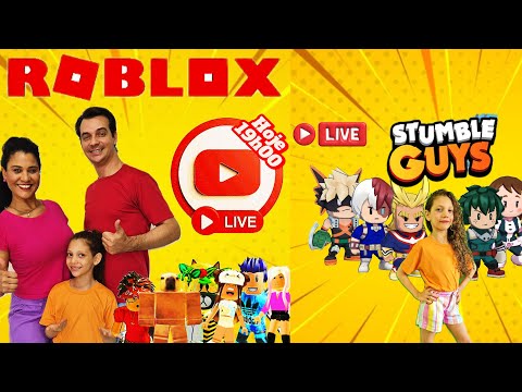 ROBLOX e STUMBLE GUYS | AO VIVO | 🎮 #live #game #gameplay #livestream