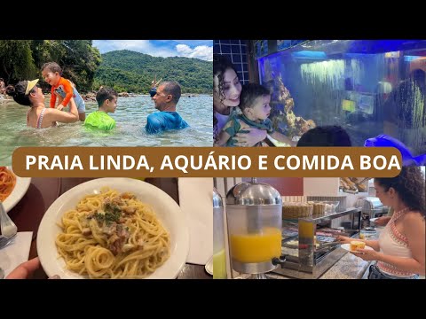 NADAMOS COM OS PEIXES, AQUÁRIO DE UBATUBA, TUBARÃO, PRAIA MARAVILHOSA, CURTIMOS MUITO