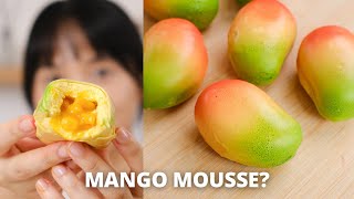 MANGO 2.0? White chocolate mango mousse!