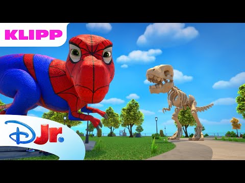 Dino-skjelettet | Spidey og hans fantastiske venner | Disney Junior Norge