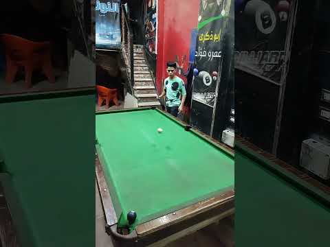 حظي في البلياردو #snooker #8ballpool #billiards #trickshots #pool #shorts