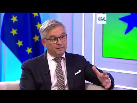 YouTube video thumbnail: EU Must Engage With Taliban on Migration, EU Commissioner Tells Euronews