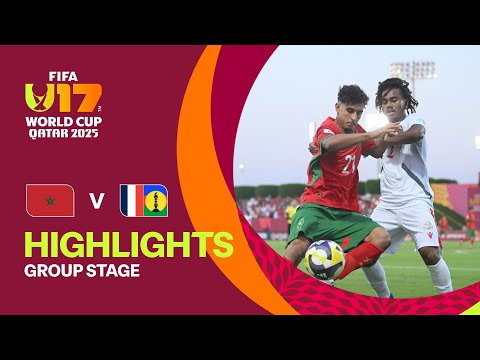 Match Highlights Morocco - New Caledonia