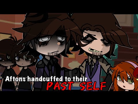 Afton Family handcuffed to their past self || Gacha Club
