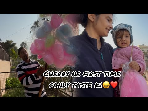 Cherry Ne First Time Candy Taste Ki🥹❤️ #vlog #vlogs #dailyvlogs #trending #trend #youtube #manali