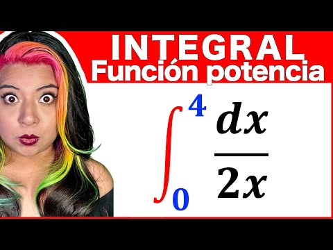 Integral definida de la función dx/2x - Ejercicio