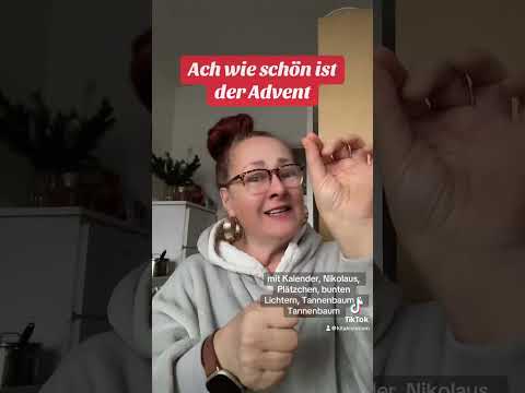 Ach wie schön ist der Advent - bek. Melodie / für Erzieher #advent #nikolaus #tannenbaum #emp