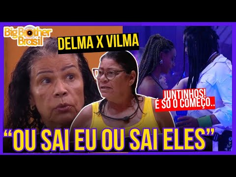 🔴 BBB 25 - DELMA PROMETE ELIMINAR VILMA; DIOGO E ALINE VOLTARAM? Resumo da Festa!