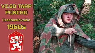 VZ60 Poncho Tarp from Czechoslovakia 1960s