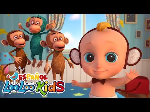 Cinco Monitos + Diez en La Cama y Más canciones infantiles para niños en español