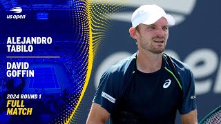 Alejandro Tabilo vs. David Goffin Full Match | 2024 US Open Round 1