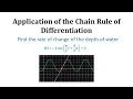 Understanding Tides and Derivatives