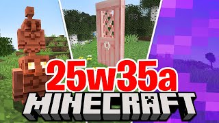 PORTE 3D SVELATE per ERRORE? - Minecraft ITA 1.21.9 Snapshot 25w35a