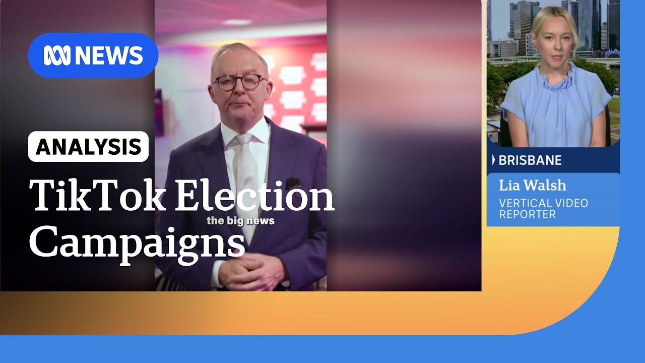 Australian politicians taking to TikTok to campaign for federal election | ABC News