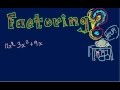 Factoring Polynomials with GCF Techniques