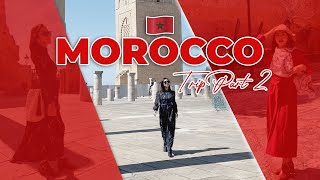 MOROCCO TRIP Part 2 | Rabat & The Blue City 🇲🇦