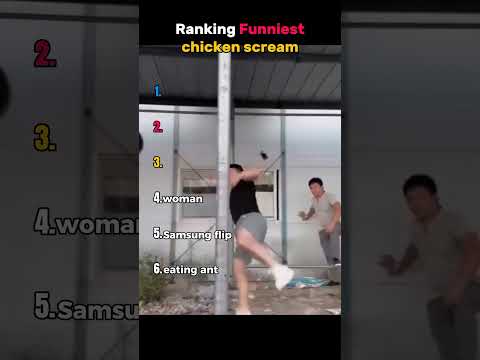 ranking funniest chicken scream ๐ (part 16)