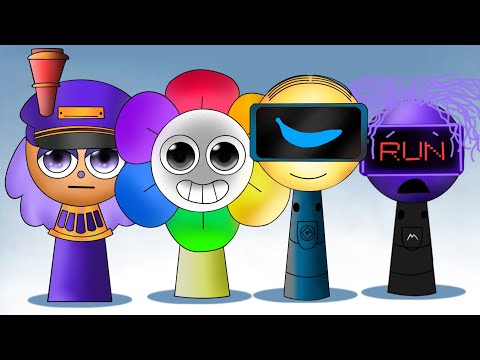 Sprunki OC 13 DandysWorld Valerie and All Phase Meets Phase 4 (Compilation Sprunki Incredibox)