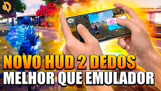 NÃO ACREDITEI QUANDO VI ELE JOGAR COM ESSE HUD FREE FIRE!!!! O HUD 2 DEDOS MAIS INSANO DE TODOS!!