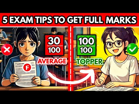 5 Topper's Secret to Top in Exams🔥How to Study For Exams| Secret Study Tips & hacks to Score Highest