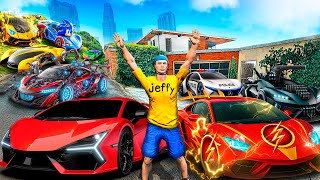 Collecting RARE & EXPENSIVE Super Cars In GTA 5!