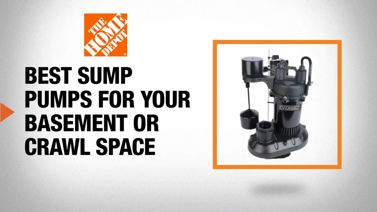 Best Sump Pumps for Your Basement or Crawlspace 