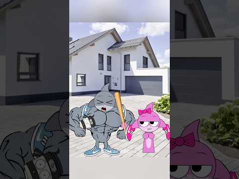 POV Tralalelo Tralala came to pick up his daughter from kindergarten, but… | Incredibox Sprunki