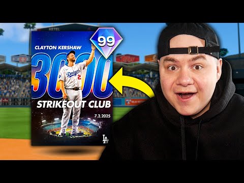 MLB Dropped a FREE 99 Clayton Kershaw!