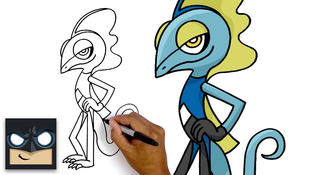 How To Draw Inteleon - Pokemon