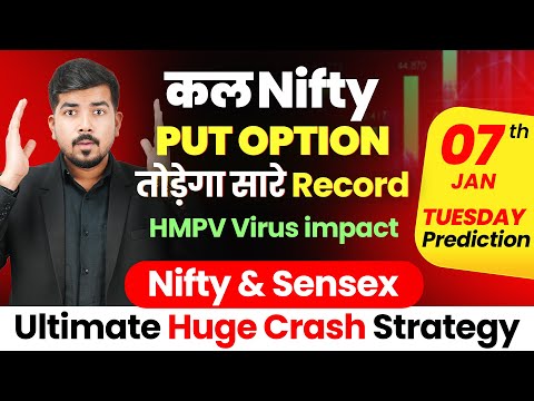 Nifty 50 Prediction and Sensex Bank Nifty Analysis for  | 7 January 2025 | Bank Nifty Tomorrow