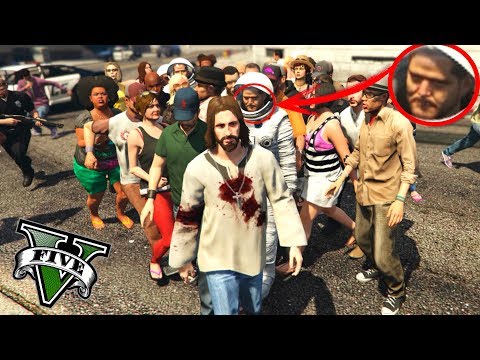 JESUS REGRESA A LA TIERRA! NUEVOS PODERES DE DIOS EN GTA 5 MODS