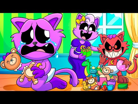 CATNAP's MOM Loves His BROTHER More Than HIM! Poppy Playtime Animation