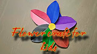 flower craft for kids 😀